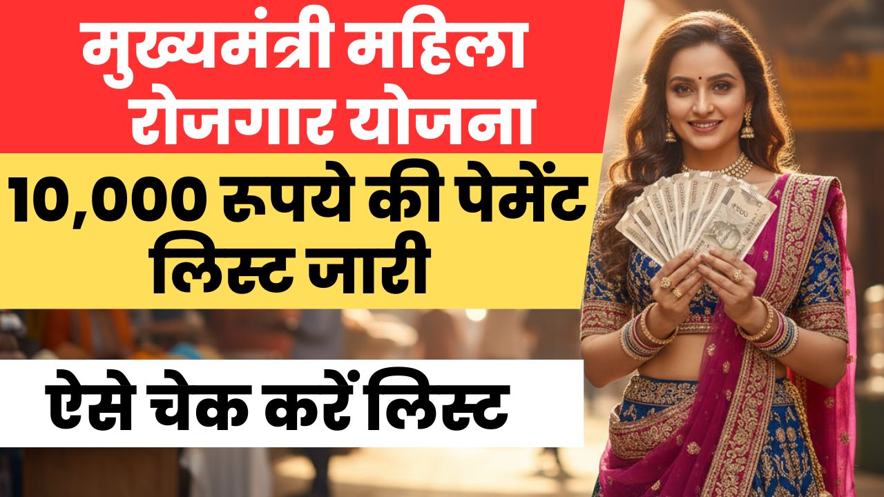 Mahila Rojgar Yojana Payment List